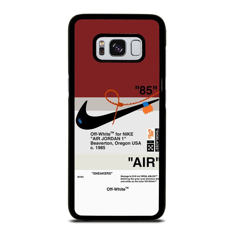 Nationale volkstelling Protestant Roos OFF WHITE NIKE AIR JORDAN Samsung Galaxy S8 Case