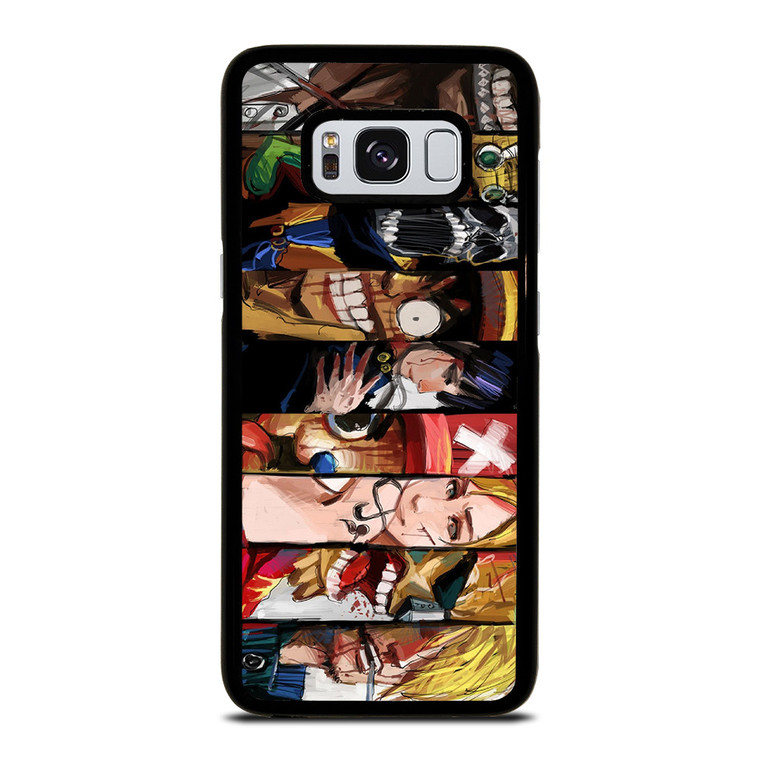 ONE PIECE CHARACTER COLLAGE Samsung Galaxy S8 Case