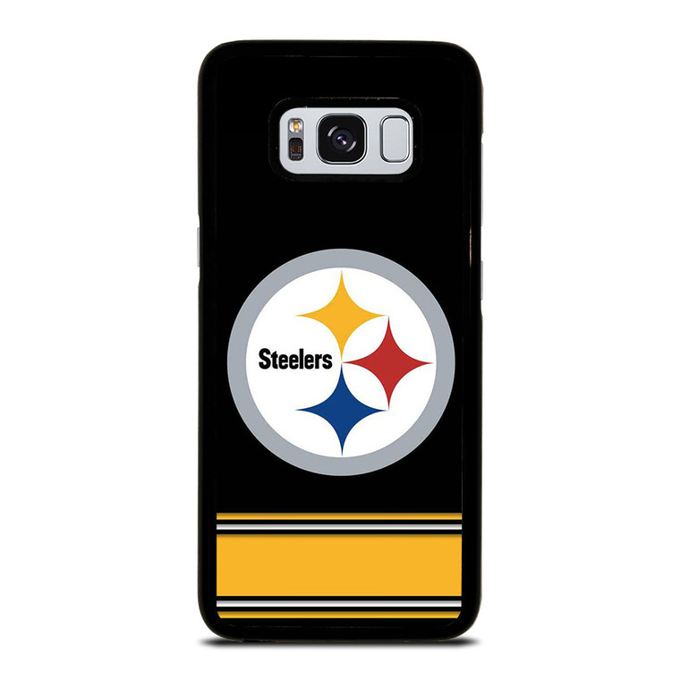 PITTSBURGH STEELERS LOGO STRIPE Samsung Galaxy S8 Case