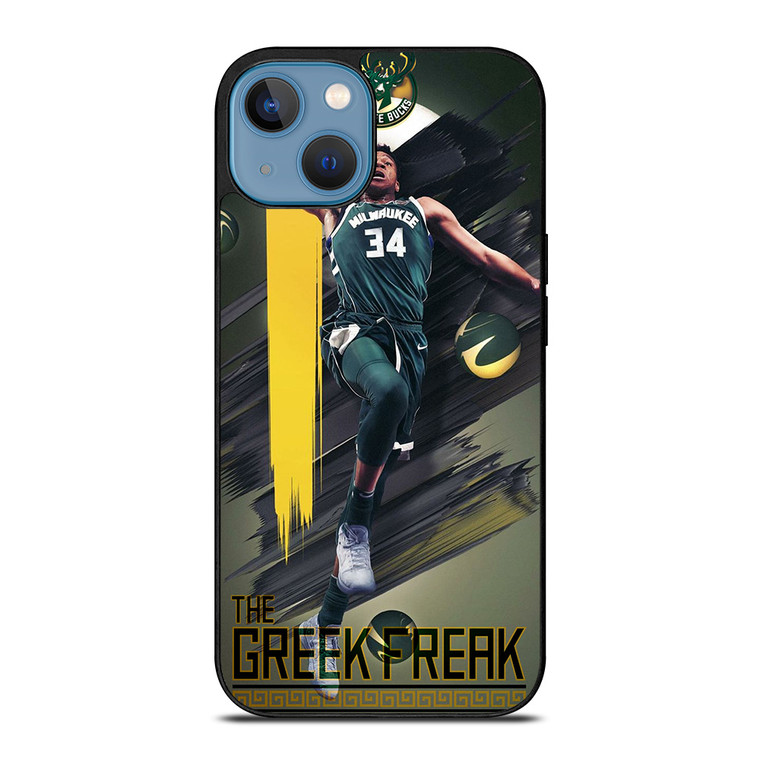 GIANNIS ANTETOKOUNMPO MILWAUKEE BUCKS iPhone 13 Case