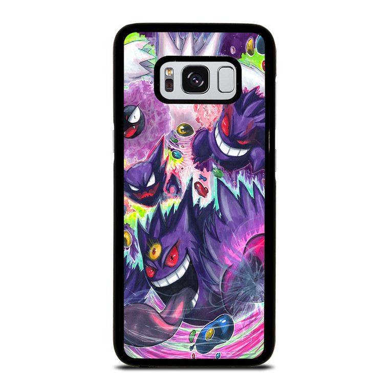 POKEMON GASTLY HAUNTER GENGAR ART Samsung Galaxy S8 Case