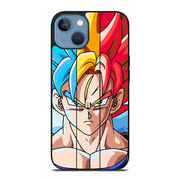 GOKU DRAGON BALL FACES iPhone 13 Case GOKU DRAGON BALL FACES iPhone 13 Case