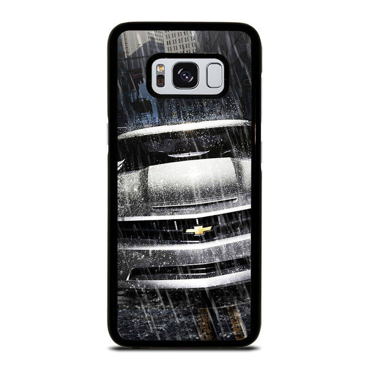 SILVER CHEVROLET CAMARO Samsung Galaxy S8 Case