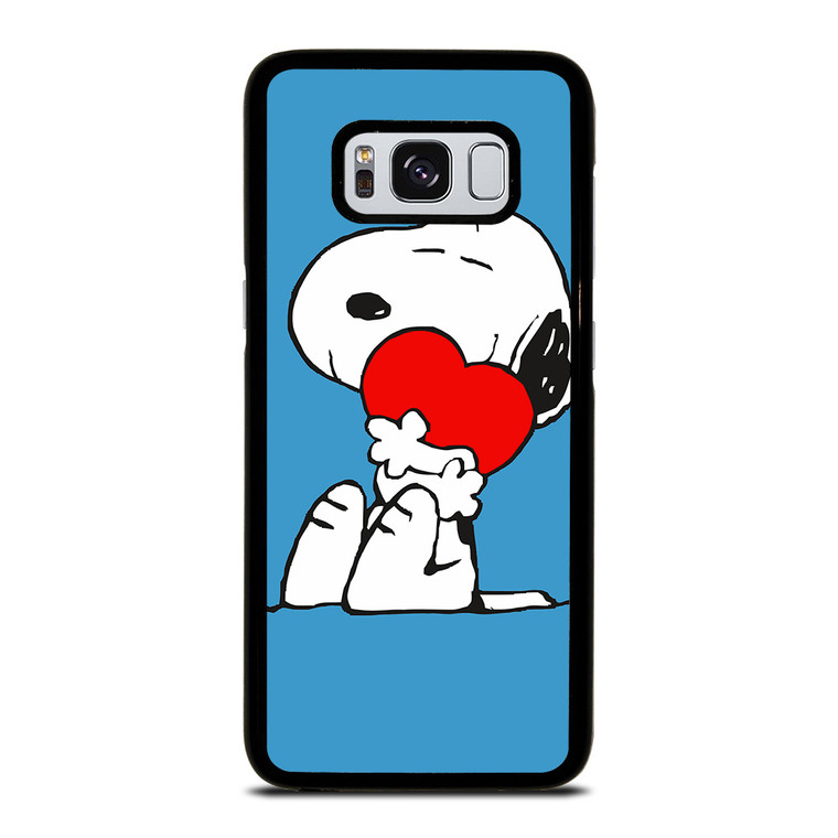 SNOOPY LOVE HEART Samsung Galaxy S8 Case