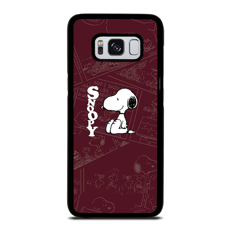 SNOOPY PEANUTS Samsung Galaxy S8 Case