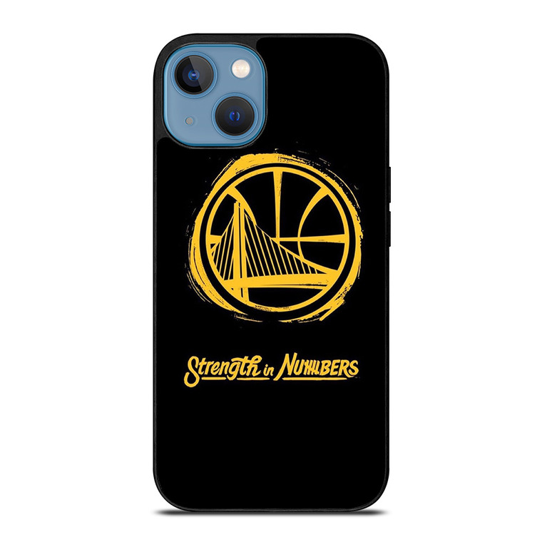 GOLDEN STATE WARRIORS LOGO STRENGTH IN NUMBERS iPhone 13 Case