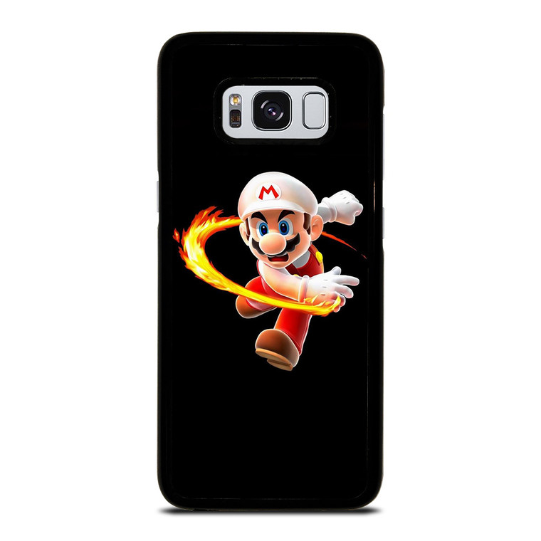 SUPER MARIO FIRE NINTENDO Samsung Galaxy S8 Case