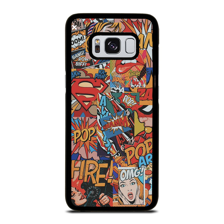 SUPERMAN POP ART COMIC Samsung Galaxy S8 Case