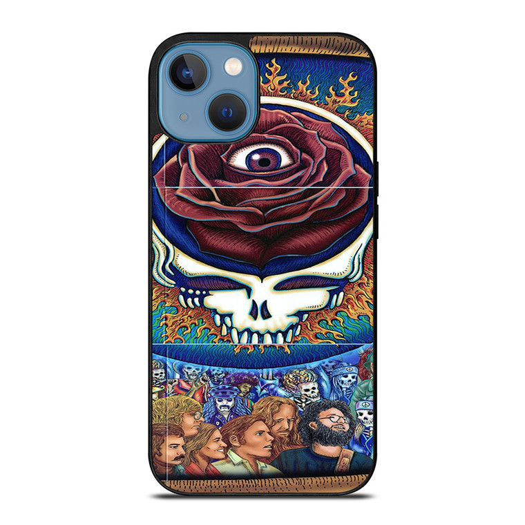 GRATEFUL DEAD SKULL ROSE iPhone 13 Case