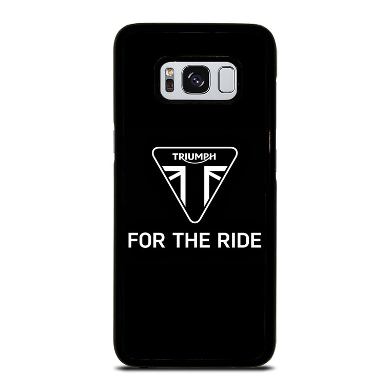 TRIUMPH FOR THE RIDE LOGO Samsung Galaxy S8 Case