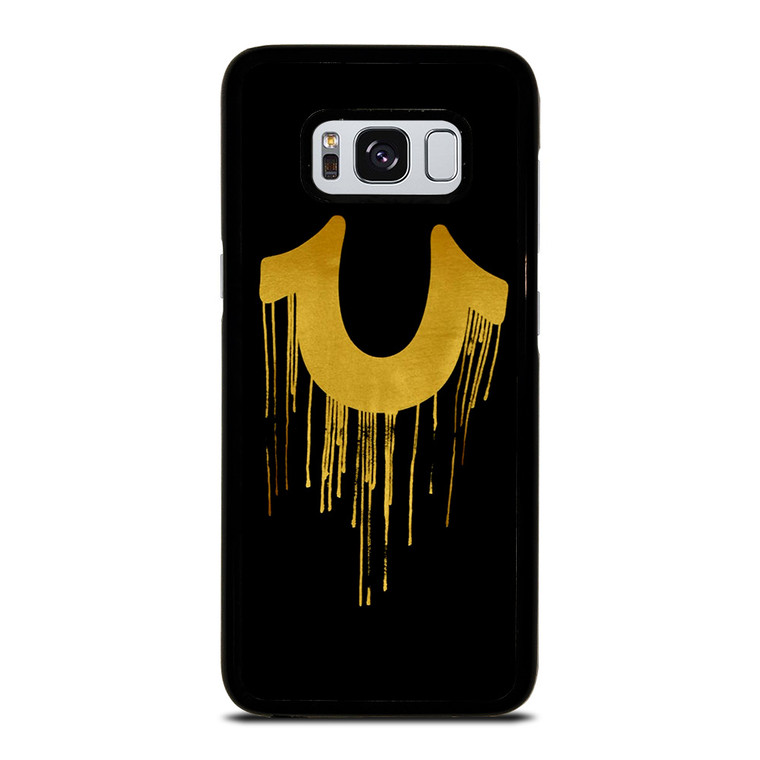 TRUE RELIGION GOLD BLACK LOGO Samsung Galaxy S8 Case