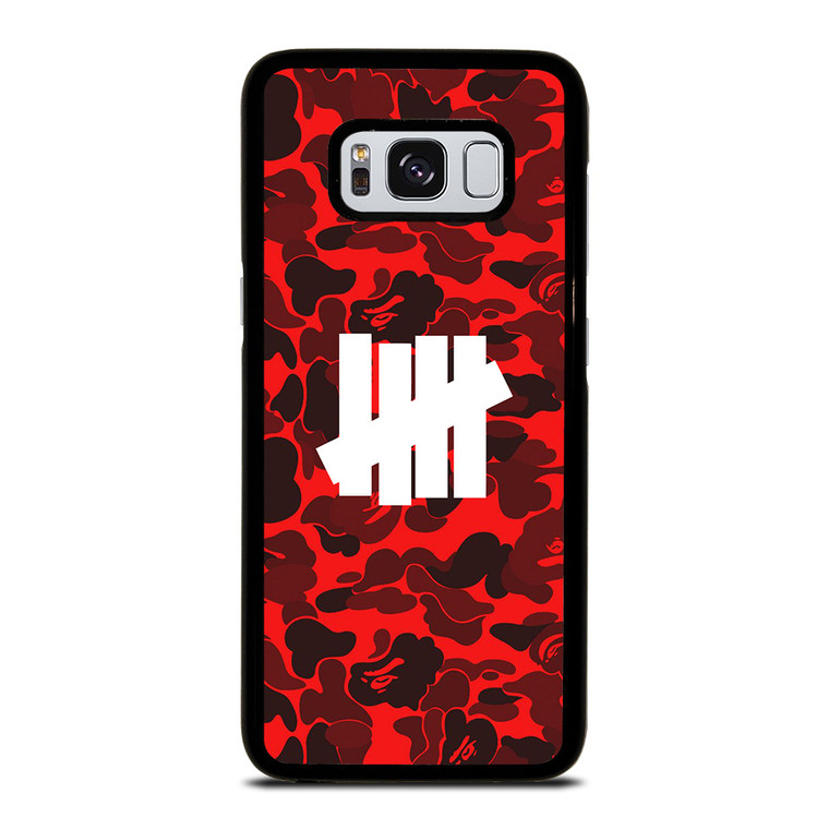 UNDEFEATED BAPE CAMO RED Samsung Galaxy S8 Case