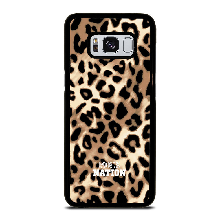 VICTORIA SECRET PINK NATION LEOPARD Samsung Galaxy S8 Case