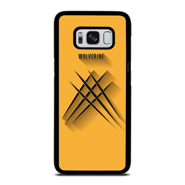 WOLFERINE YELLOW CLAW X-MEN Samsung Galaxy S8 Case