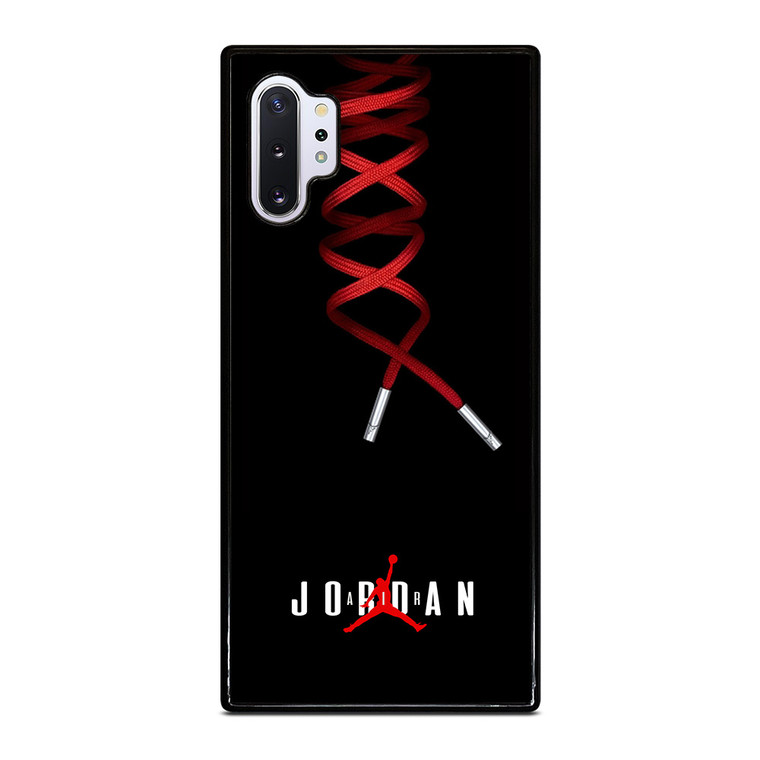 AIR JORDAN LOGO SHOELACE Samsung Galaxy Note 10 Plus Case AIR JORDAN LOGO SHOELACE Samsung Galaxy Note 10 Plus Case