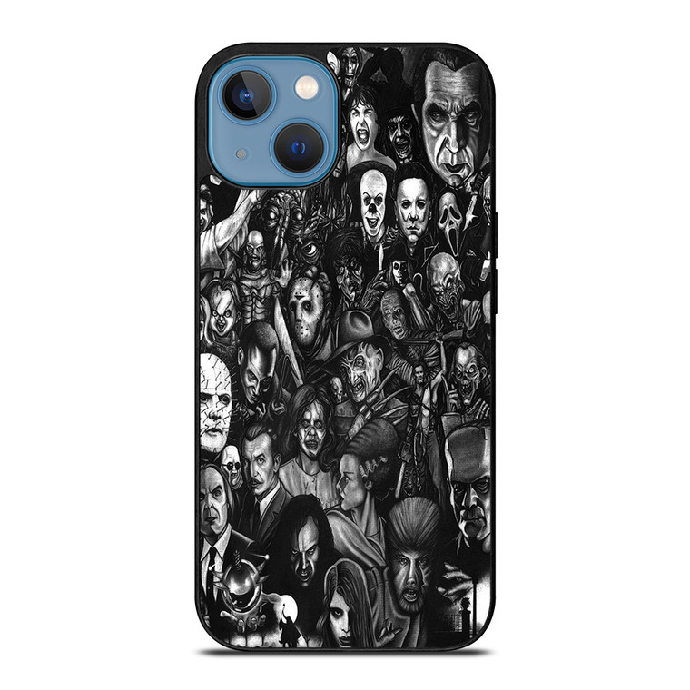 HALLOWEEN HORROR SCARY MOVIE iPhone 13 Case