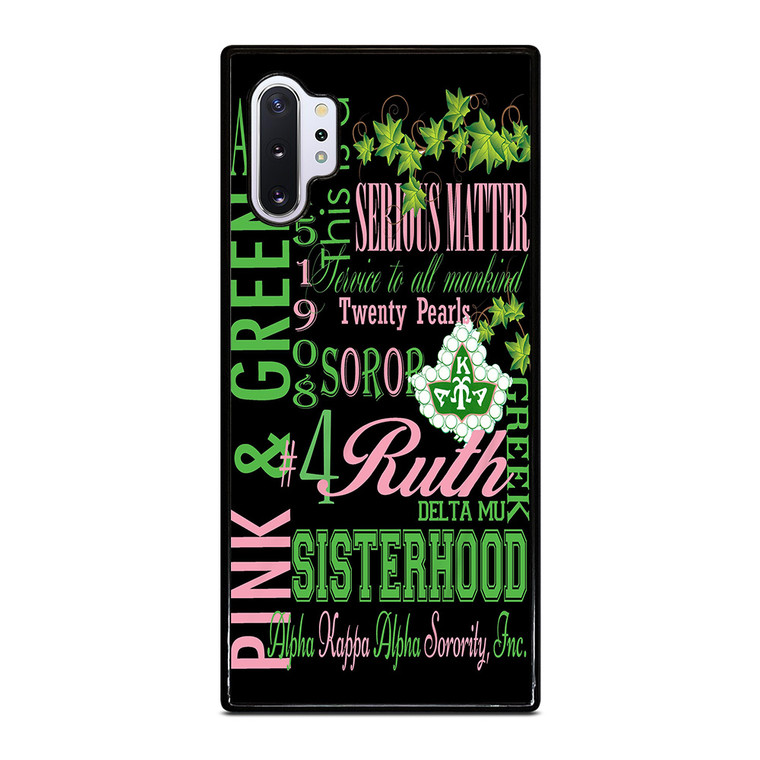 Alpha Kappa Alpha Samsung Galaxy Note 10 Plus Case