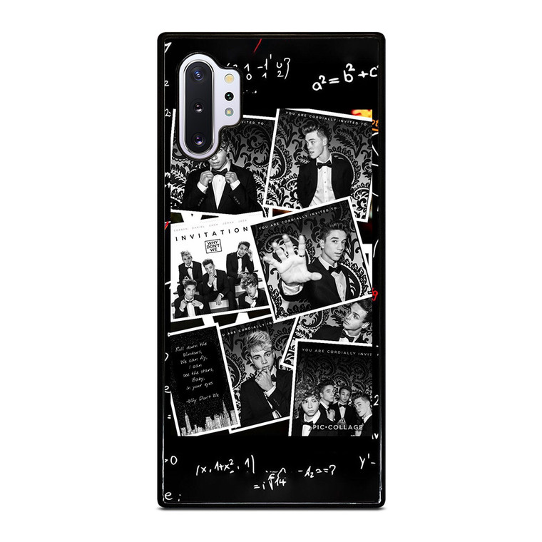 BLACK WHITE WHY DON'T WE Samsung Galaxy Note 10 Plus Case