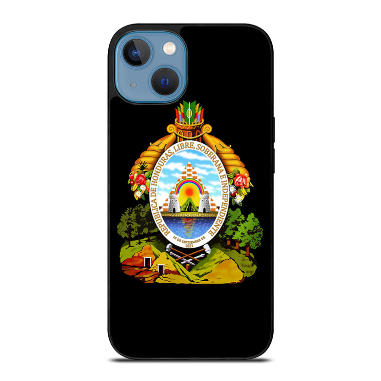HONDURAS SYMBOL COAT OF ARMS iPhone 13 Case