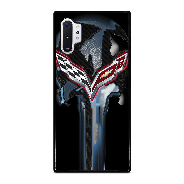 CORVETTE SKULL LOGO Samsung Galaxy Note 10 Plus Case CORVETTE SKULL LOGO Samsung Galaxy Note 10 Plus Case