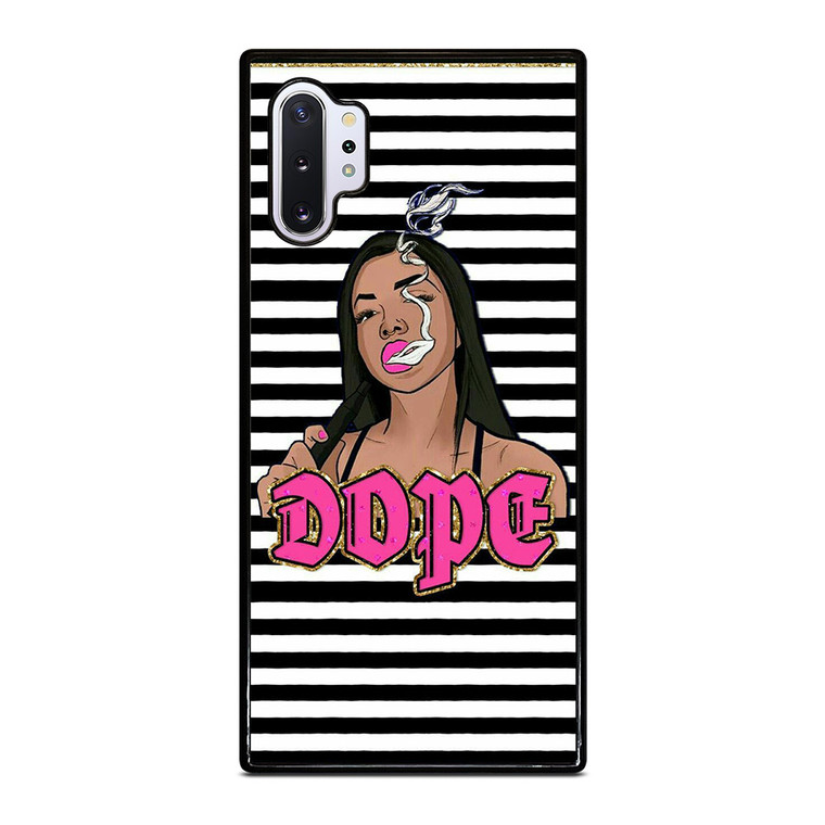 DOPE CIGAR GIRL STRIPE Samsung Galaxy Note 10 Plus Case