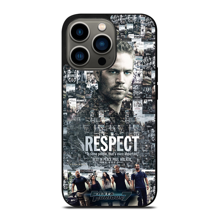 FAST FURIOUS 7 PAUL WALKER iPhone 13 Pro Case