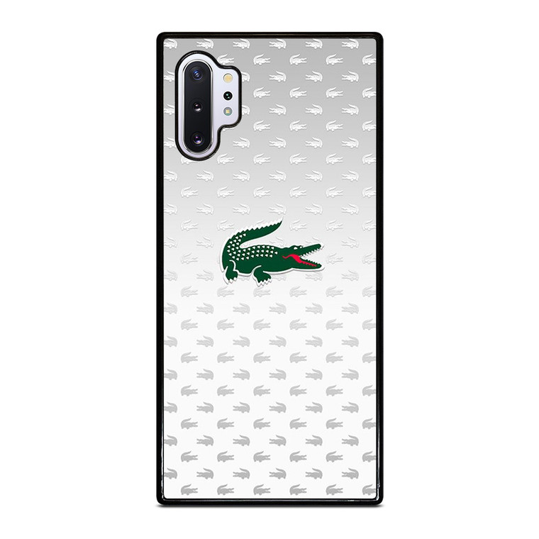 LACOSTE SILVER PATTERN Samsung Galaxy Note 10 Plus Case