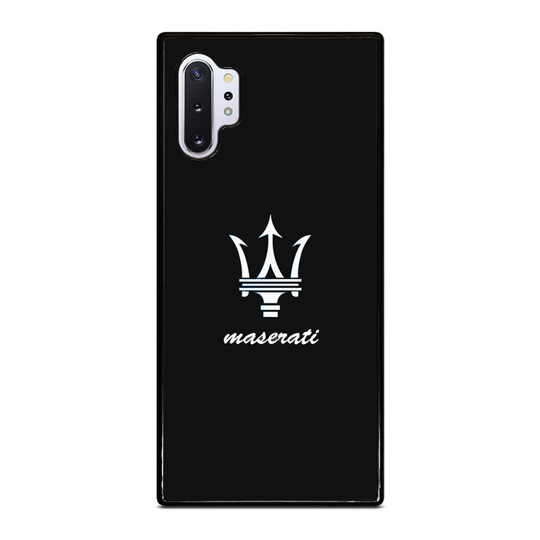 MASERATI BLACK Samsung Galaxy Note 10 Plus Case