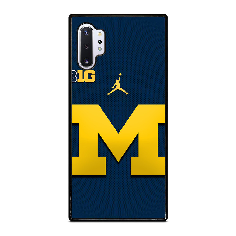 MICHIGAN WOLVERINES BLUE LOGO Samsung Galaxy Note 10 Plus Case