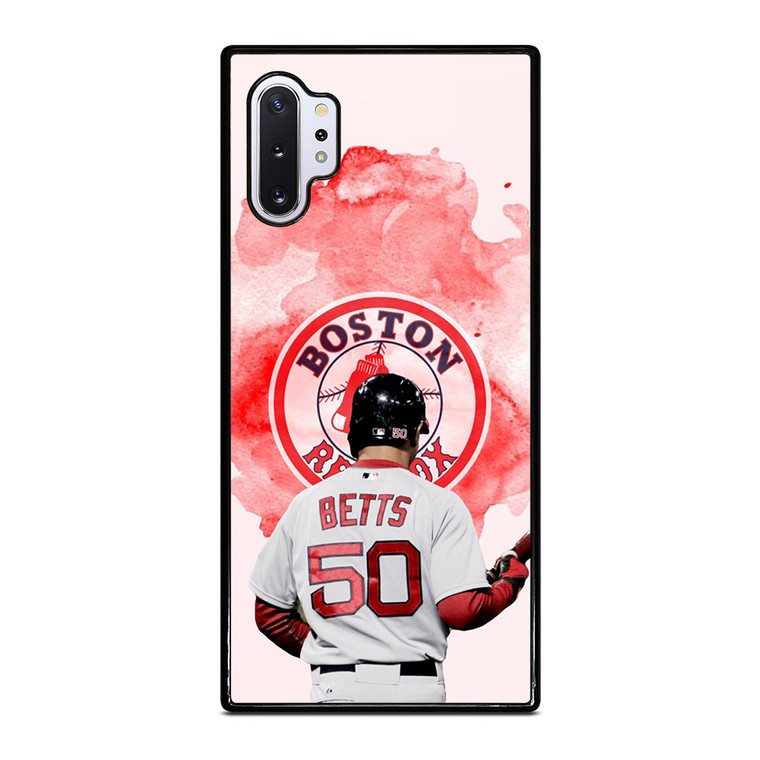 MOOKIE BETTS BOSTON RED SOX Samsung Galaxy Note 10 Plus Case