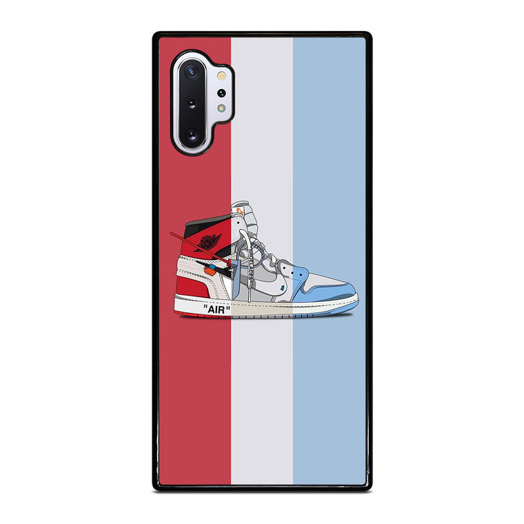 NIKE AIR JORDAN SHOES CARTOON Samsung Galaxy Note 10 Plus Case