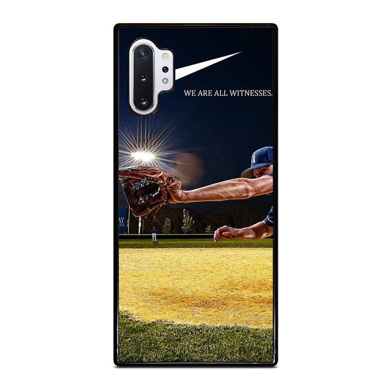 NIKE LOGO WE ARE ALL WITNESSES BASEBALL Samsung Galaxy Note 10 Plus Case