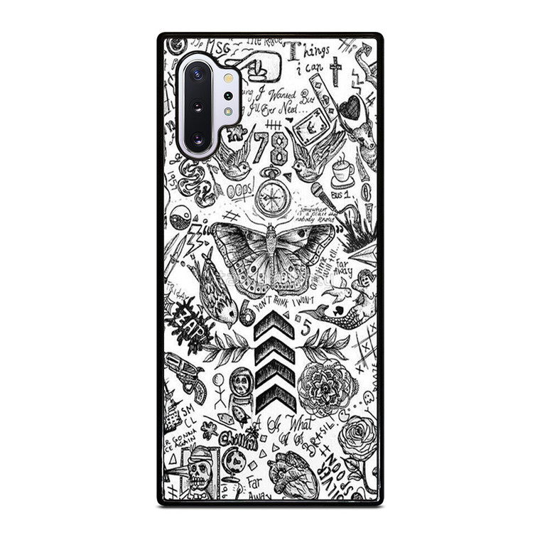 ONE DIRECTION TATTOOS Samsung Galaxy Note 10 Plus Case