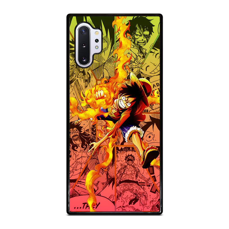 ONE PIECE LUFFY FIRE PUNCH Samsung Galaxy Note 10 Plus Case