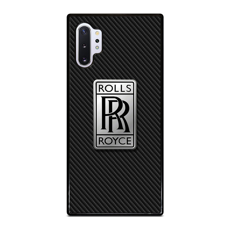 ROLLS ROYCE LOGO CARBON Samsung Galaxy Note 10 Plus Case