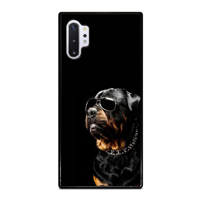 ROTTEILER DOG GLASSES Samsung Galaxy Note 10 Plus Case