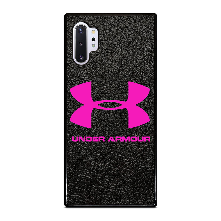 UNDER ARMOUR PINK LOGO Samsung Galaxy Note 10 Plus Case UNDER ARMOUR PINK LOGO Samsung Galaxy Note 10 Plus Case