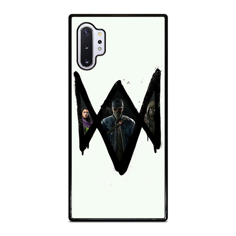 WATCH DOGS 2 LOGO ART Samsung Galaxy Note 10 Plus Case