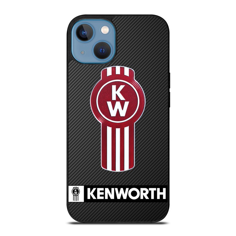 KENWORTH TRUCK LOGO CARBON iPhone 13 Case