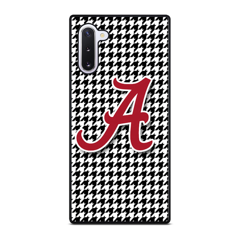 ALABAMA HOUNDSTOOTH CRIMSON TIDE Samsung Galaxy Note 10 Case