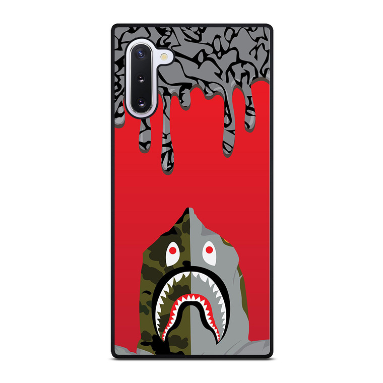BAPE CAMO MELTED ARTWORK Samsung Galaxy Note 10 Case