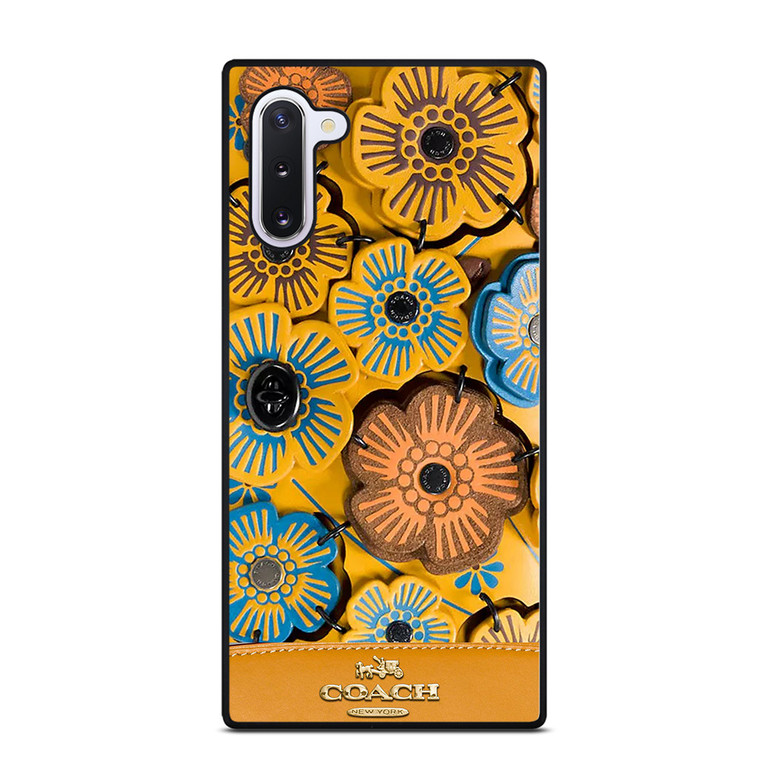COACH NEW YORK ROSE TEA Samsung Galaxy Note 10 Case