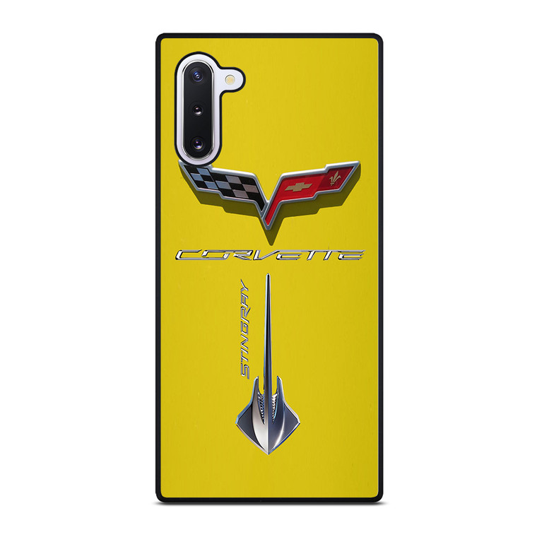 Corvette Stingray C7 Yellow Samsung Galaxy Note 10 Case