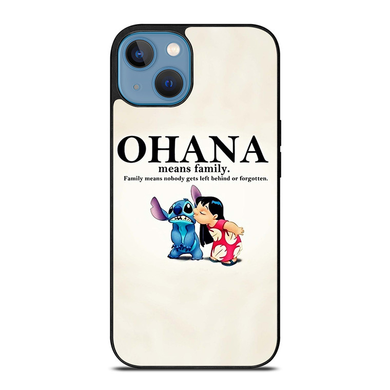 LILO AND STITCH OHANA FAMILY Disney iPhone 13 Case