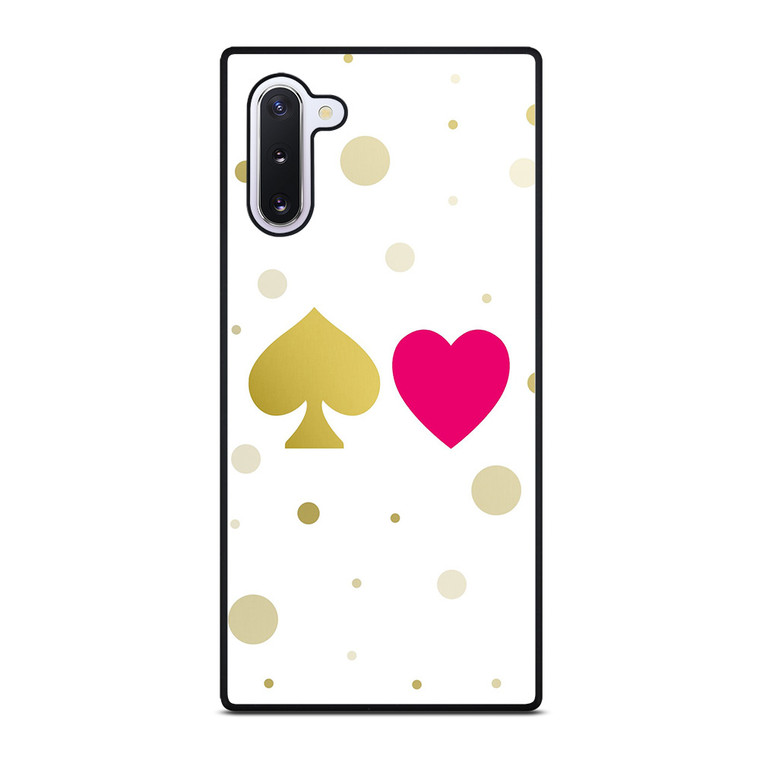 KATE SPADE AND HEART NEW YORK LOGO Samsung Galaxy Note 10 Case