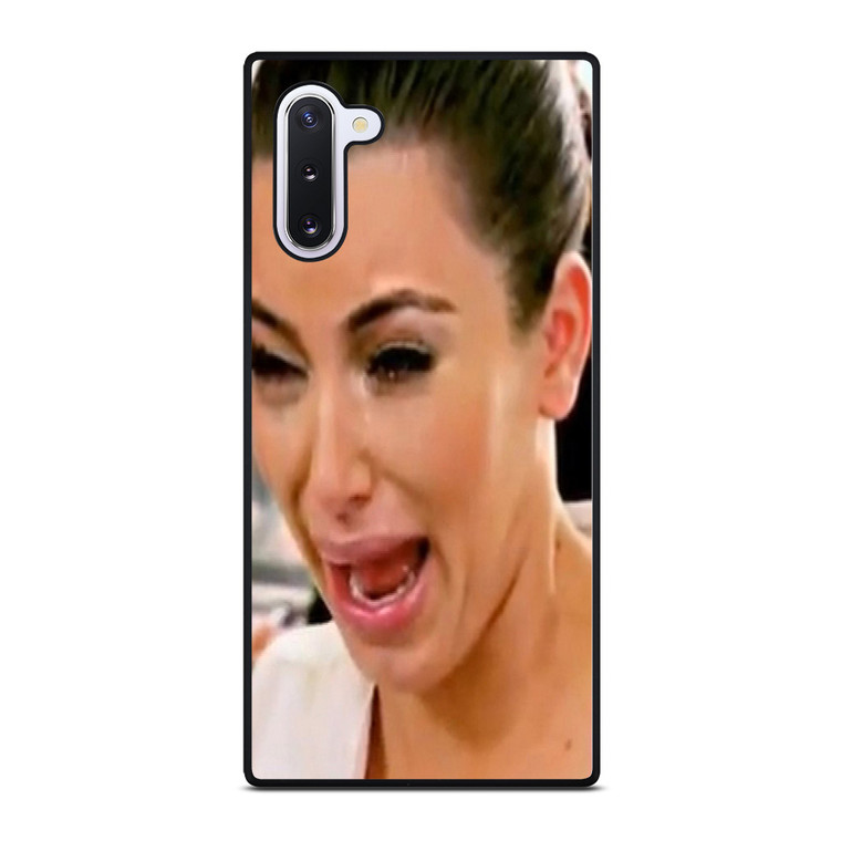 KIM KARDASHIAN UGLY CRYING FACE Samsung Galaxy Note 10 Case