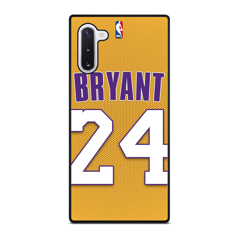KOBE BRYANT JERSEY 24 Samsung Galaxy Note 10 Case
