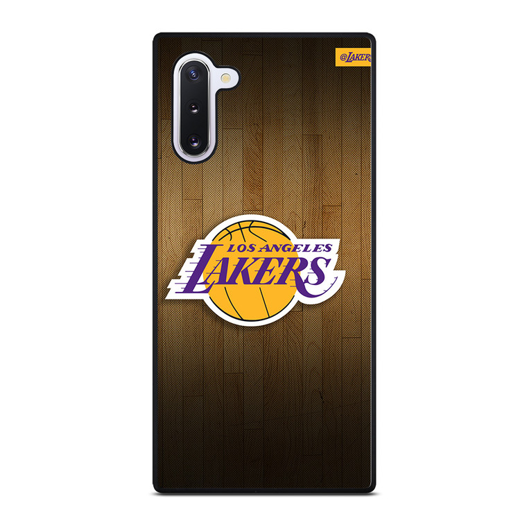LA LAKERS BASKETBALL WOODEN Samsung Galaxy Note 10 Case