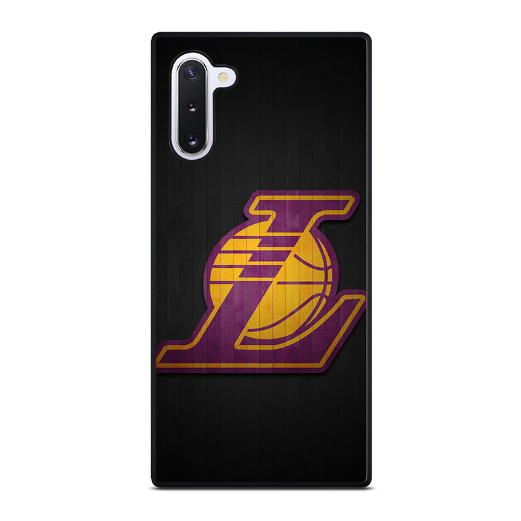 LA LAKERS WOODEN LOGO Samsung Galaxy Note 10 Case