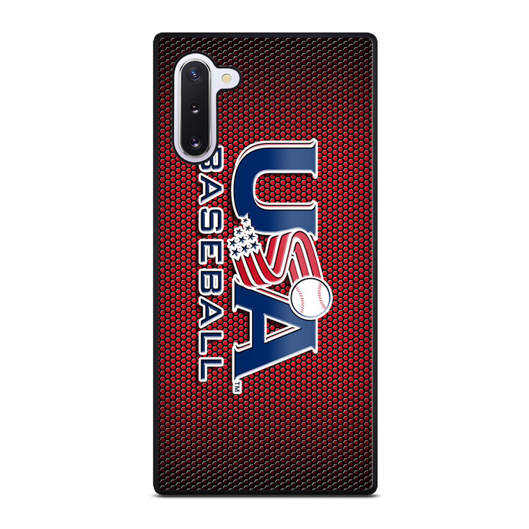 MAJOR BASEBALL LEAGUE LOGO RED Samsung Galaxy Note 10 Case